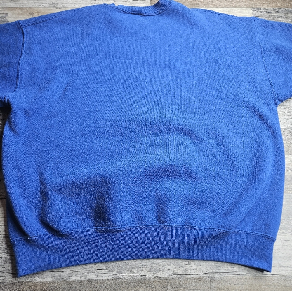 Kentucky Sweatshirt Vintage Blue Jerzees Tag Blue Louisville KY Horses - Picture 5 of 9
